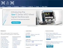 Tablet Screenshot of mnm.com.sg